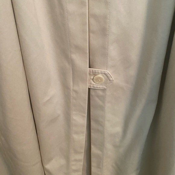 Evan Picone Vintage Fully Lined Trench Coat Size 16 - Picture 4 of 16